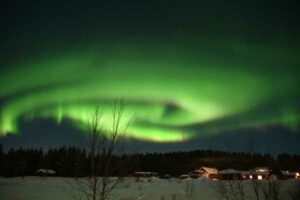 Nordlichter in Lappland