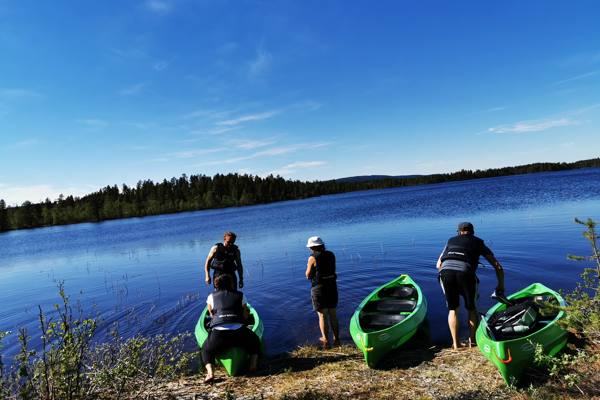 Kanutour - Aktivurlaub Schwedisch Lappland | Pieper Erlebnisreisen