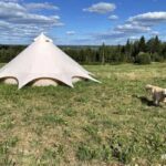 Glamping mit Seeblick