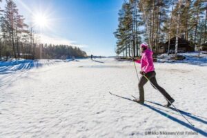 Cross country skiing