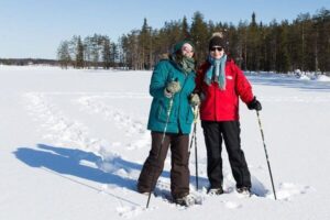Schneeschuhwanderung macht Spaß