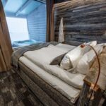 Bett mit Blick zum Tal