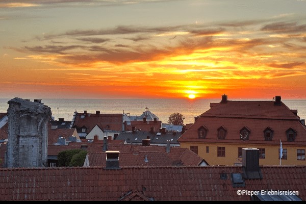 Sonnenuntergang-ueber-Visby